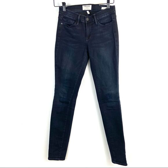 Frame Le Skinny de Jeanne manor avenue dark jeans - Picture 2 of 6